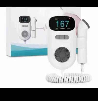 Baby heartbeat monitor New in box with gel Smoke and pet free home