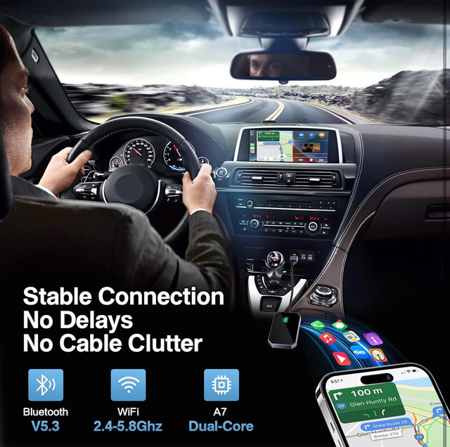 Wireless CarPlay Adapter in Audio & GPS in City of Toronto - Image 3