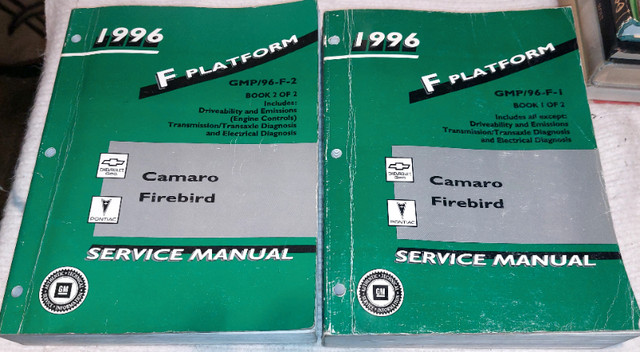 1996 CAMARO FIREBIRD Service Manual Set in Other in Kingston