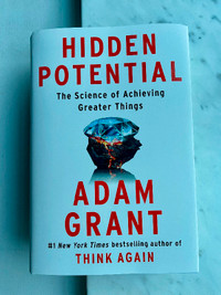 New Hardcover by Adam Grant Bestseller “Hidden Potential”
