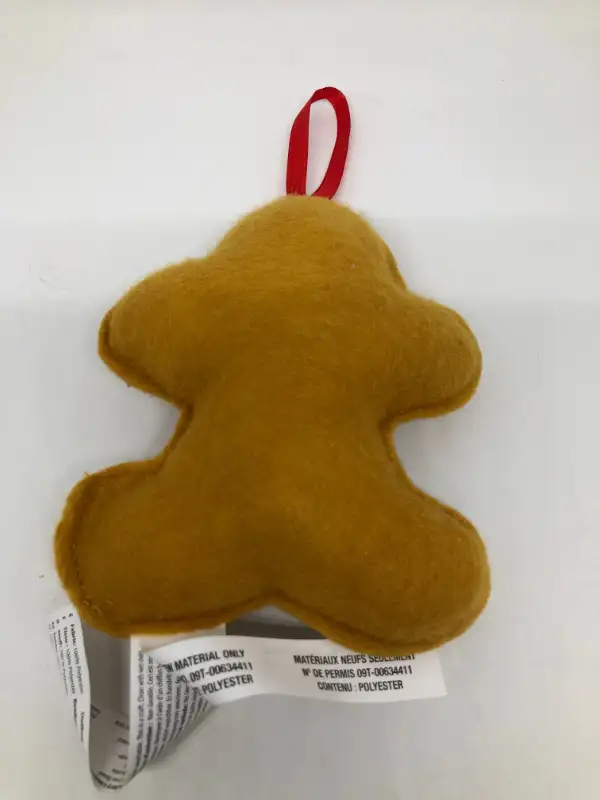 Mini completed plush craft mini gingerbread ornament - EUC62863262413571122