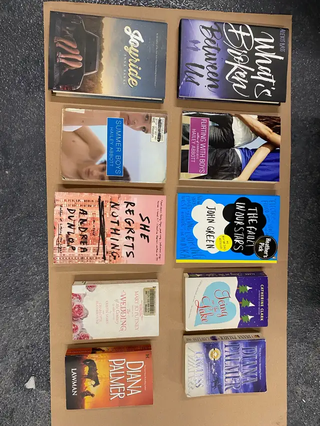 books for sale $10  each62865712286339122