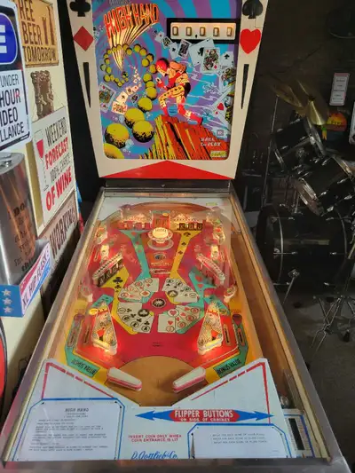 Gottlieb's High Hand Pinball Machine, View more