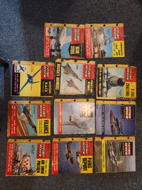 11  1963 ROYAL AIRFORCE FLYING REVIEW magazines planes jets