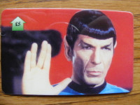 FS: "Star Trek" (United Kingdom) Phone Cards