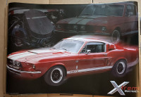 Lot of 7 Rare Automotive Exotic / Muscle / VW Bug Car Posters 