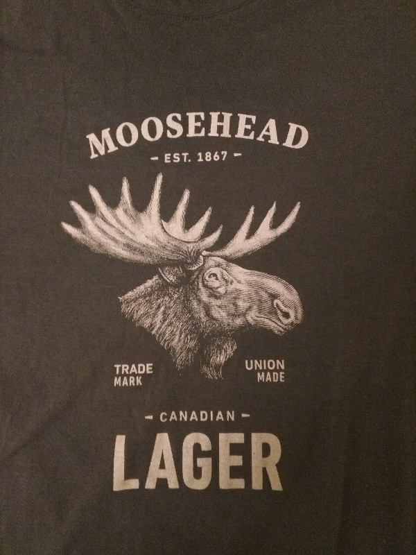 shirt: Mens Moosehead Lager Beer Logo dans Hommes  à Cambridge - Image 2