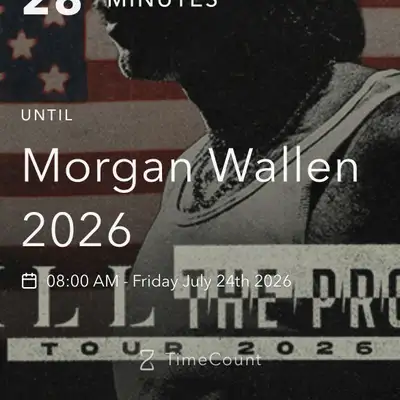 2 Morgan Wallen Tickets Michigan , View more