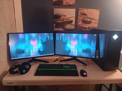 Lightly used gaming setup!!, View more
