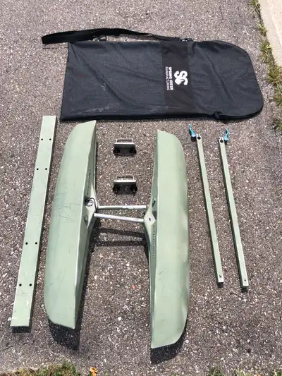 I’m selling a fantastic set of canoe stabilizer floating package. I have used it handful of times wi...