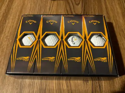 Brand new Callaway Warbird 2.0 golf balls.