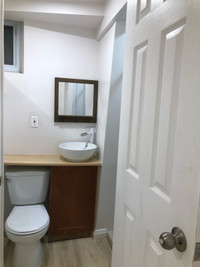 studio private washroom,private fridge, utility inclu, laundry