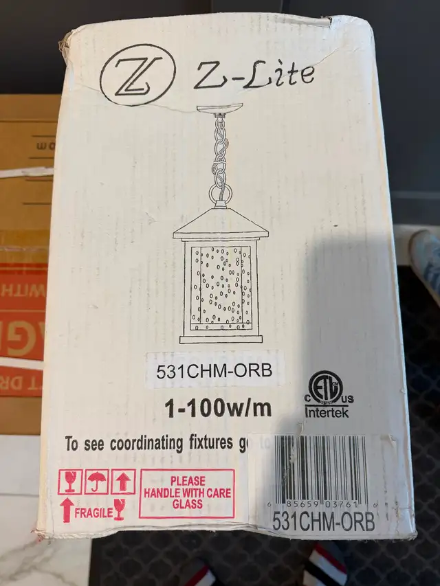 New outdoor light