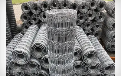 SALE! 4' x 100'  Woven No Climb Fence, View more