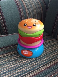 Bright Starts Giggling Gourmet Stack 'n Spin Burger $5