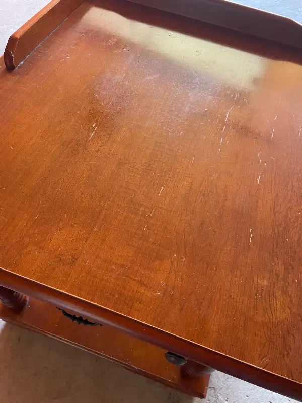 Petite table d'appoint et de salon «Sklar-Peppler» en bois in Coffee Tables in Drummondville - Image 6