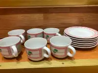 full set mugs (almost new)  for sale