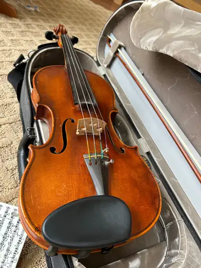 Beautiful violin made by Anton Winter. Included in the price are $1,000 bow, and case.