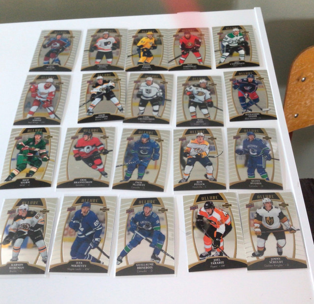 2019-20 UD ALLURE HOCKEY - FULL SET. INCLUDING ROOKIES in Hobbies & Crafts in Thunder Bay