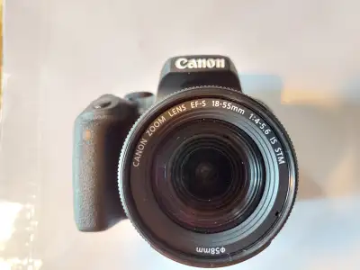 Canon EOS Rebel T7i – DSLR Camera + Wi-Fi/Bluetooth, View more