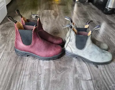2 prs Blundstone Boots, View more