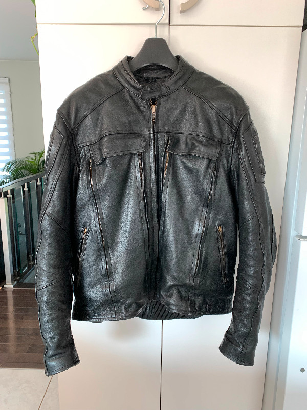 Manteau de Moto en Cuir véritable dans Hommes  à Sherbrooke - Image 4