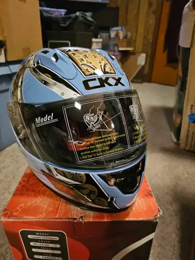 I am selling DOT approved CKX Warrior Design Size LRG and XL ATV helmet. These helmet are new inbox...