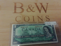 1967 Canadian $1 BC-45b $1 Prefix S/O Banknote
