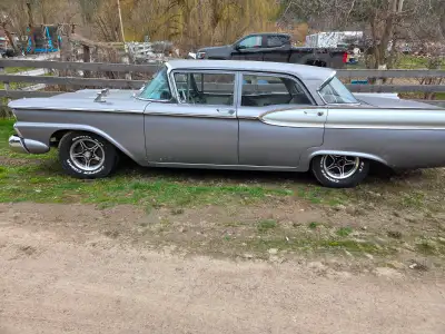 I purchased this car off of the original family that purchased it new in 59. This car is all origina...