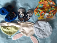 baby hats and shoes, new reusable swimming diaper