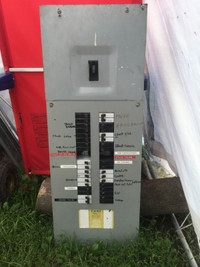 Panneau électrique CEB 200AMP avec disjoncteur principal