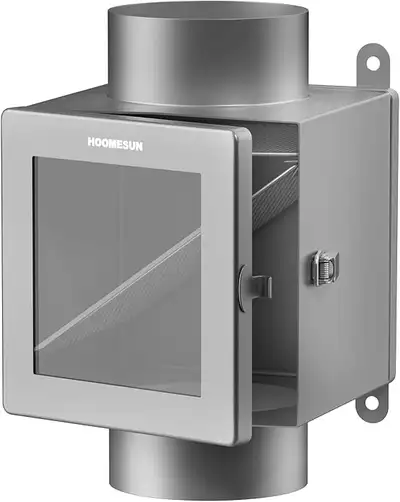 HOOMESUN Indoor Dryer Vent Kit Dryer Vent Box for Electric Dryer, View more
