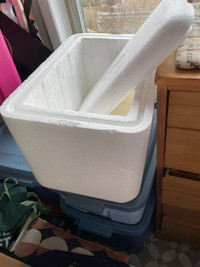 Styrofoam Cooler