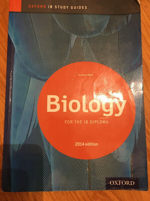 Biology for the IB Diploma 2014 edition, Andrew Elliot excellent in Textbooks in Kitchener / Waterloo - Image 2