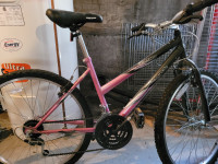 Supercycle 1800 Hardtail Mountain Bike, Pink, 26-in