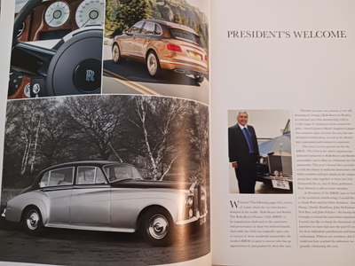 For sale the Strive for Perfection, 2016 Rolls Royce Motor Cars Owners Club Hardcover Book