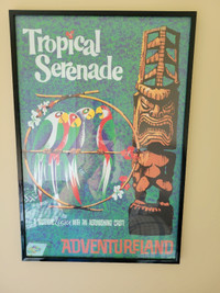 Affiche Disney Tropical serenade