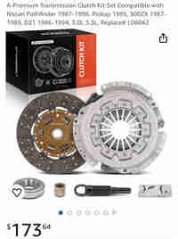 Clutch for Nissan Pathfinder / pickup