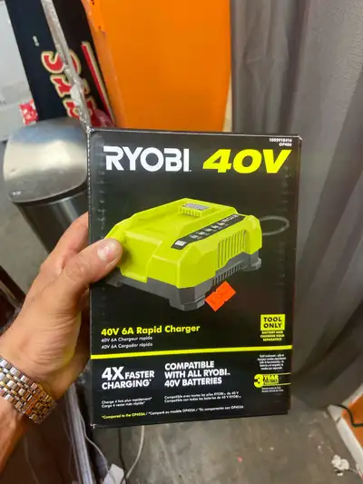 Ryobi 40V Charger, View more