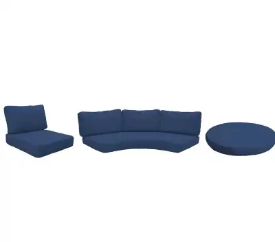 New in our packaging. We only have the set as shown. The last photo is what they look like on the fu...