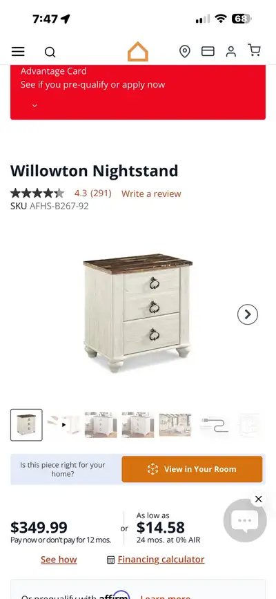Willowton bedroom set twin beds dresser nightstand mattress and boxspring like new used for grandkid...