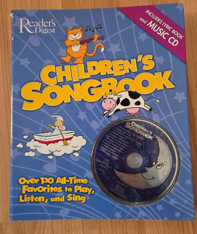 Children's Song Book with CD, View more