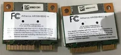 ($10 each) 2x Atheros AR5BHB92-H Half MINI PCI-E Card, View more