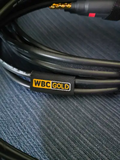 WORLDS BEST CABLES 10 Foot WBC-GOLD 12 AWG speaker cables, View more
