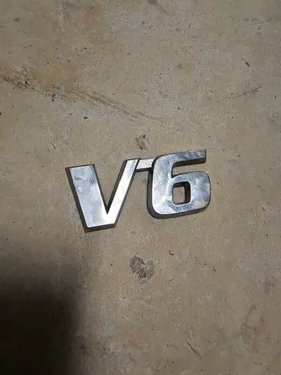 Japanese OEM V6 Emblem Toyota, View more