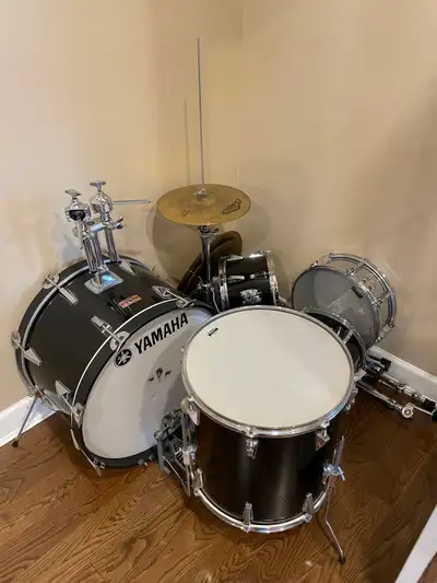 We have a Yamaha drum set available that has been unused for the past 5 years. The entire set is in...