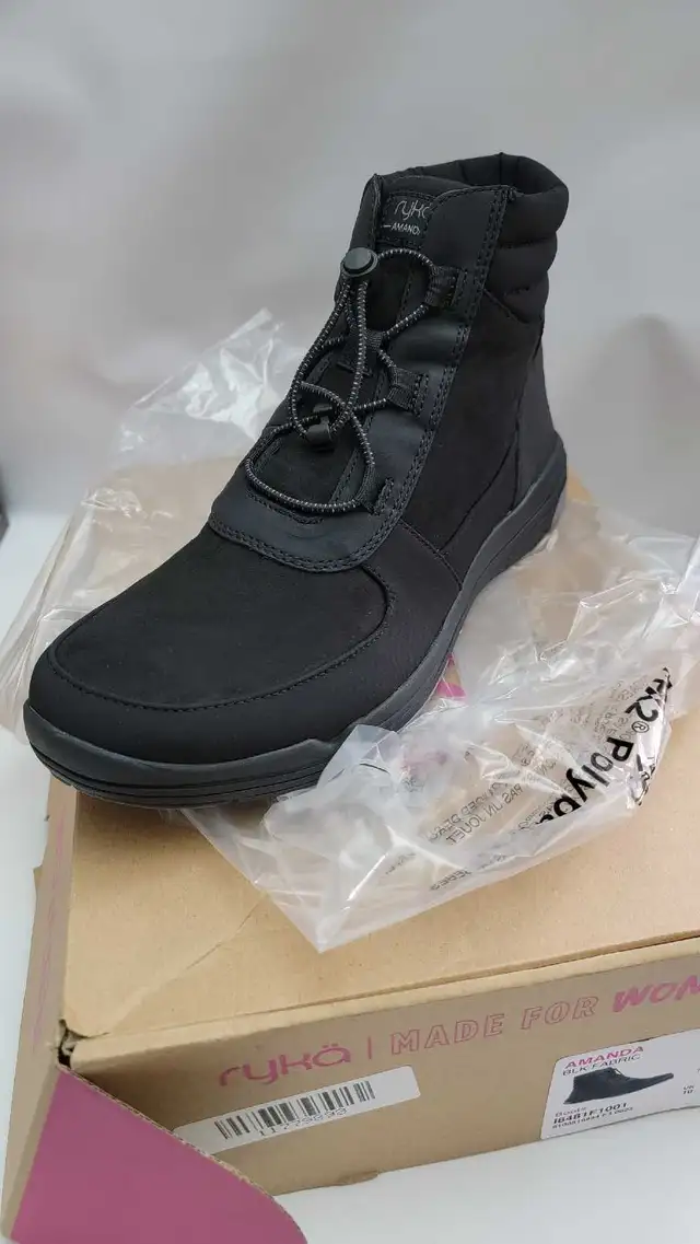 Ryka Amanda Womens Boots Size 12 Black Comfort Walking Casual in Women's - Shoes in City of Toronto - Image 3