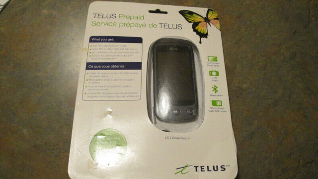 GREY LG COOKIE PLUS GS500 CELL PHONE (Telus/ KOODO ) in Cell Phones in St. Catharines