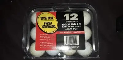 12 Pack of Assorted Golf Balls, View more