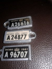 OLD WAR AMPS LICENSE PLATES